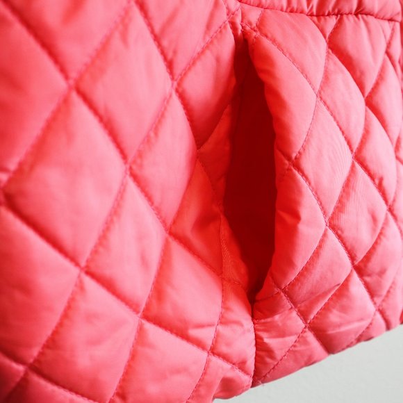 Laura Scott Petite Pink Puffer Vest Zip-up Coat with Pockets size XL-Petite - Picture 4 of 9